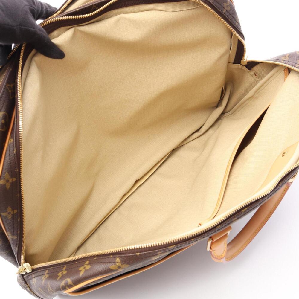 LOUIS VUITTON Brown Monogram Leather Boston Bag - Picture 4 of 16